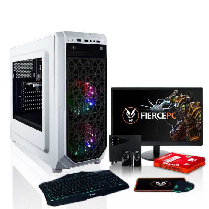 Achat Ordinateur de bureau Fierce EXILE PC Gamer de Bureau - AMD Ryzen 3 2200G 4x3.7GHz CPU, 8Go RAM, Radeon Vega 8, 1To HDD - 408401 pas cher