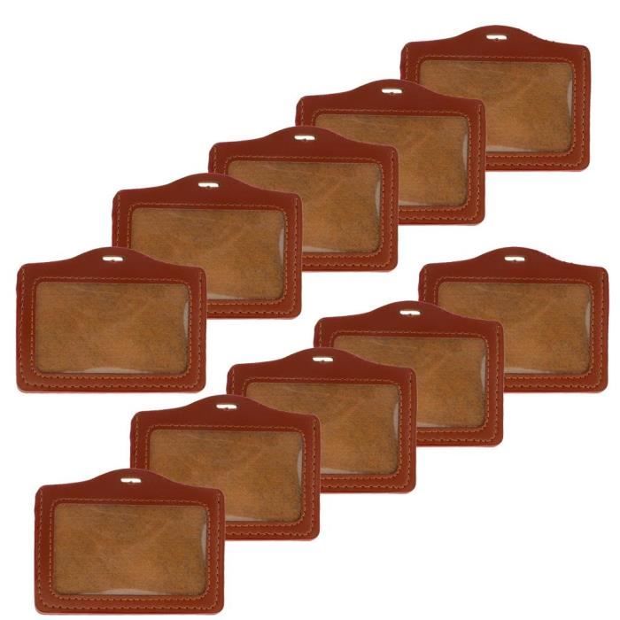 BITS4REASONS Porte-Badge Universel Clip Ventouse – Support Réutilisable Pour Ticket, Permis, Badge ADI, Carte De Visite – Rotation 360° Sans Colle
