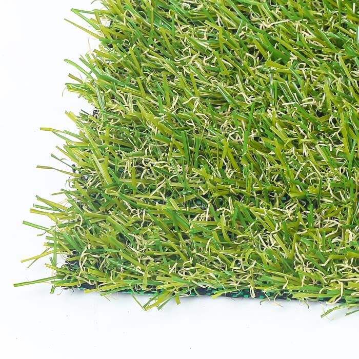 Fausse Herbe Tapis de gazon artificiel Intérieur Extérieur Jardin