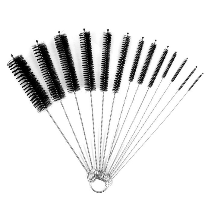 Lot de 6 brosses de nettoyage pour tasses avec long manche - Brosse à bouteille incurvée multifonction | Leroy Merlin