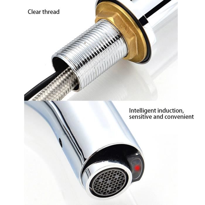 Adaptateur Capteur Mouvement Robinet Automatique Infrarouge - 6 Adaptateurs Mains Libres