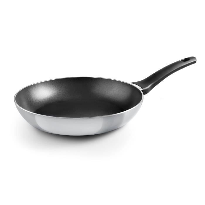 Crêpière Lacor Foodie 28 Cm - Acier Inoxydable 18/10 - Revêtement Antiadhésif QuanTanium Renforcé Titane - Compatible Induction
