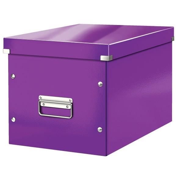 LEITZ Click & Store Cube - Boîte de rangement - L - Violet