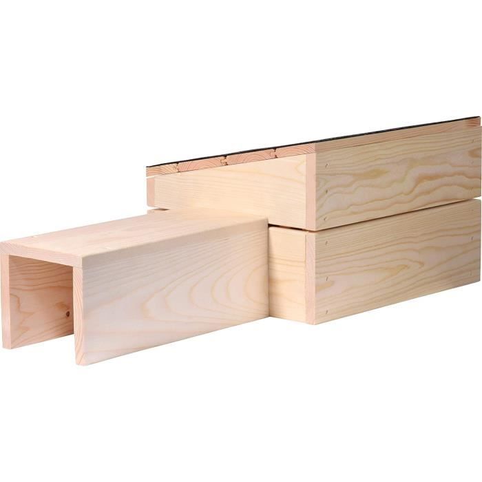 Abri Pour Herisson - Hérisson Entrée Extra Longue Toit Bitumé 745 X