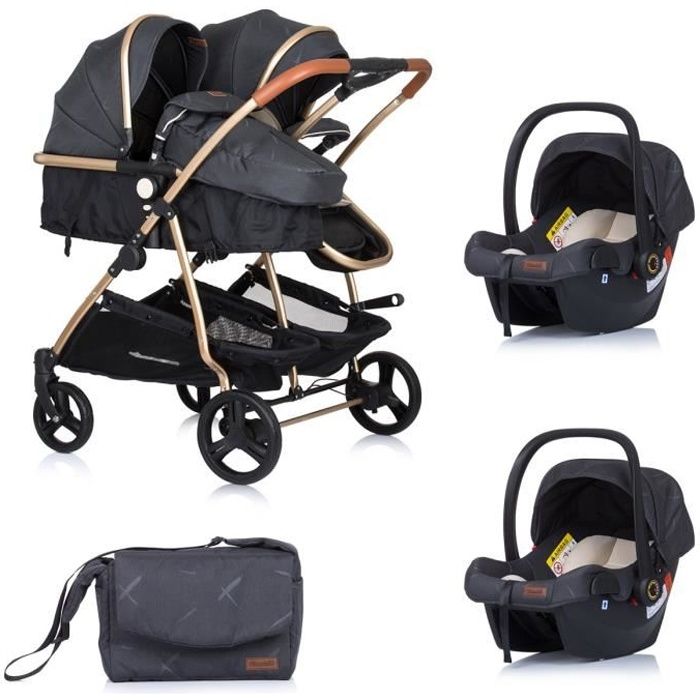 Cdiscount poussette sale jumeaux