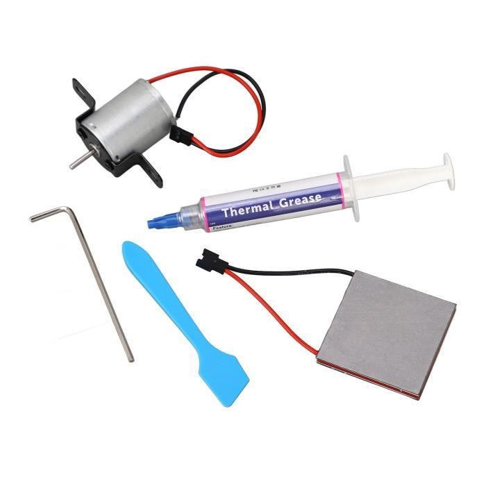 Mothinessto Lot de feuilles de génération de puissance du moteur pour ventilateur universel de cheminée Accessoires de réparation - Mothinessto