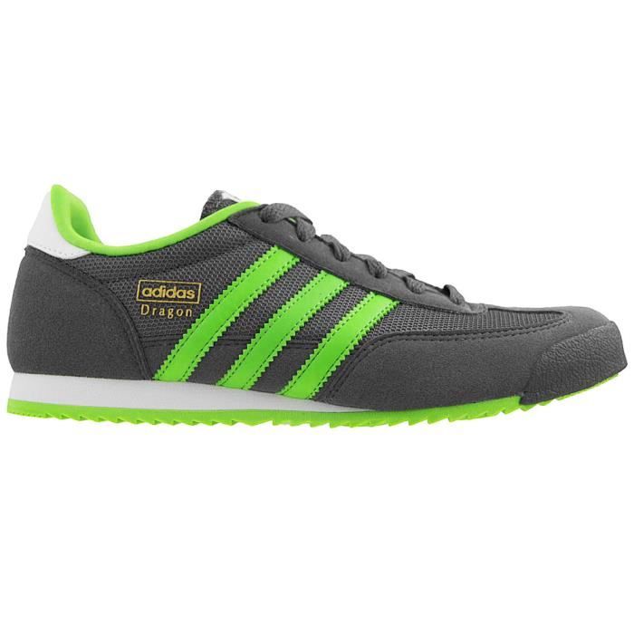 Chaussures Adidas Dragon J Gris - Cdiscount Chaussures