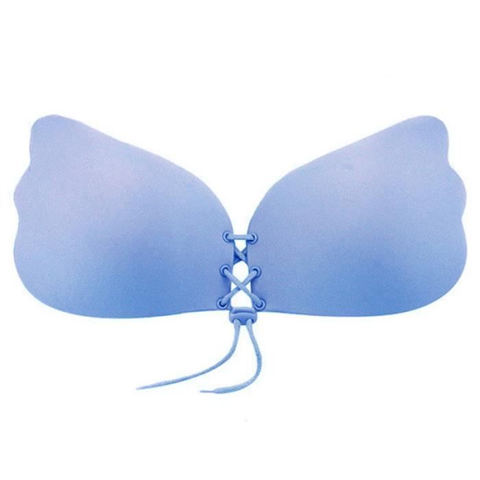 Soutien-gorge Adhésif Invisible Sans Bretelles - En Silicone Réutilisable - Pour Robes Dos Nu, Mariée, Soirée - Push-up Discret