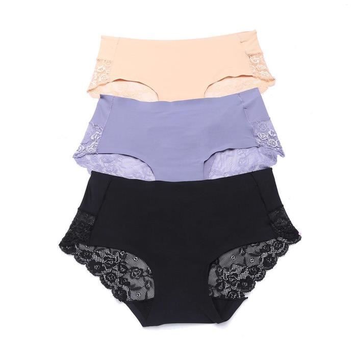 slip dentelle femme