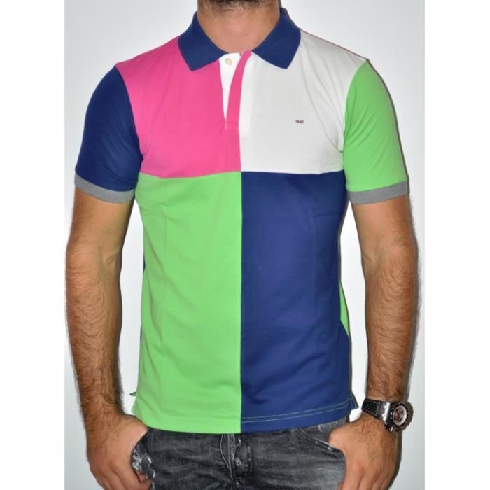 EDEN PARK Polo Manches Courtes Vert Homme Vert Cdiscount Pret a Porter