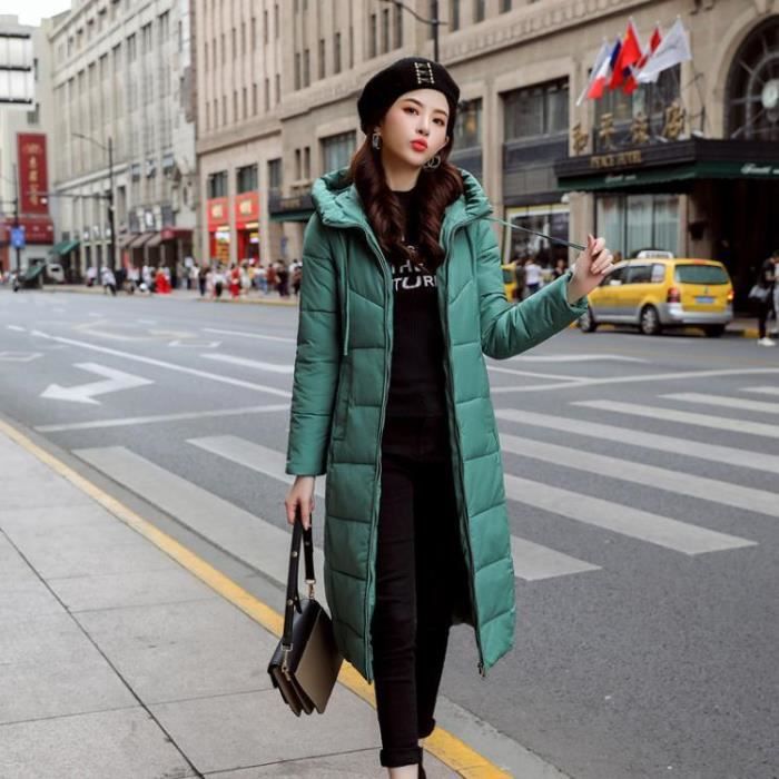 Manteau vert femme hiver deals