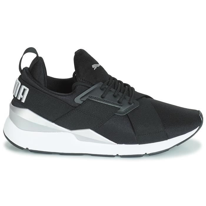 basket muse satin puma femme