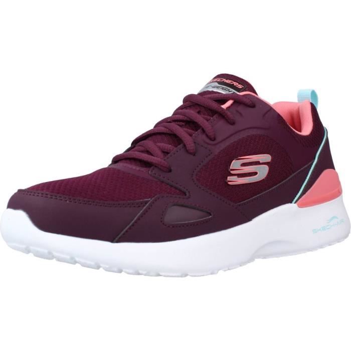 Chaussures skechers femme violet hotsell