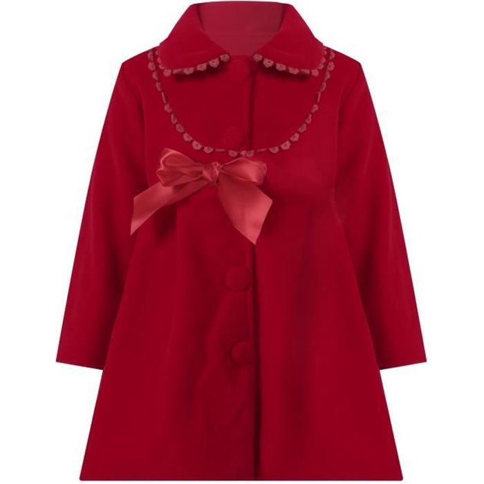 CHICTRY Boléro Fille été Blouson Manches Longues Fleur Perle Gilet