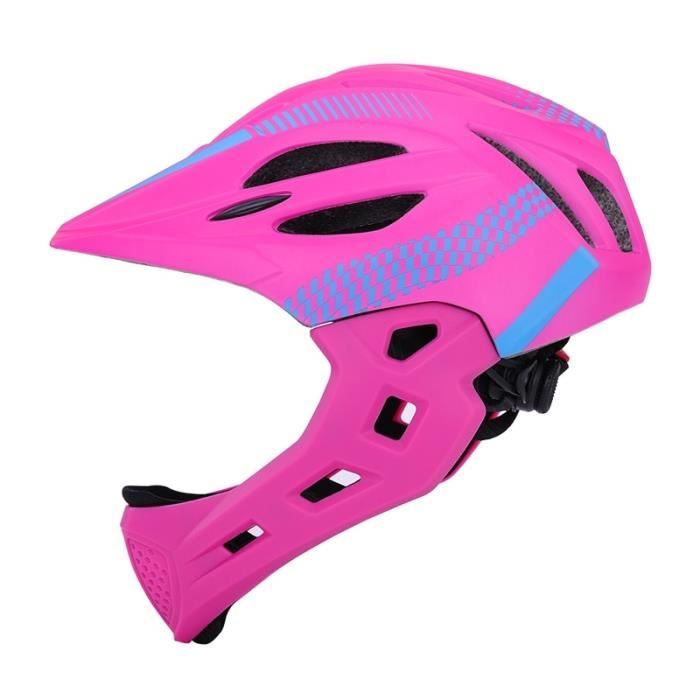 Casque Vélo Enfant Licorne Avec Autocollants DIY - Taille Réglable 48-54 Cm, Pour Vélo, Trottinette, Skate (3-8 Ans)