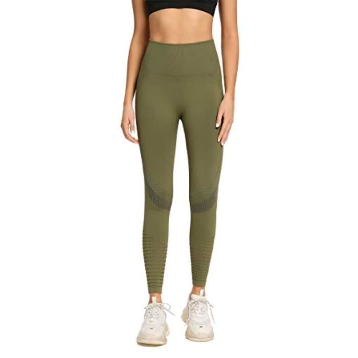 Leggings Taille Haute Pour Femme – Legging Doux Et Non Transparent Avec Contrôle Du