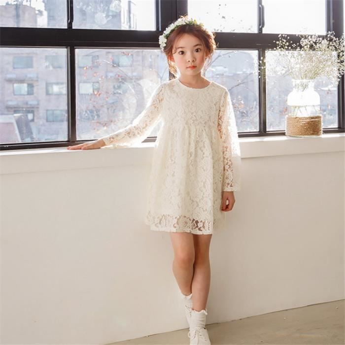 ROBE Fille Mode cor enne de printemps et robe de princesse en