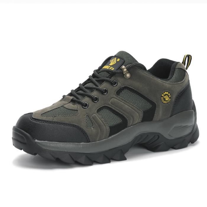 Homme Chaussures de Randonnée Baskets Chaussures de Marche Absorption
