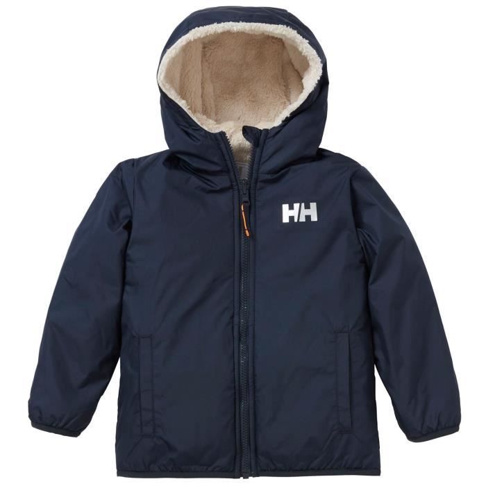 Veste réversible enfant Helly Hansen Champ - navy - 1 an - déperlante et polaire Veste réversible enfant Helly Hansen Champ - navy - 1 an - déperlante et polaire