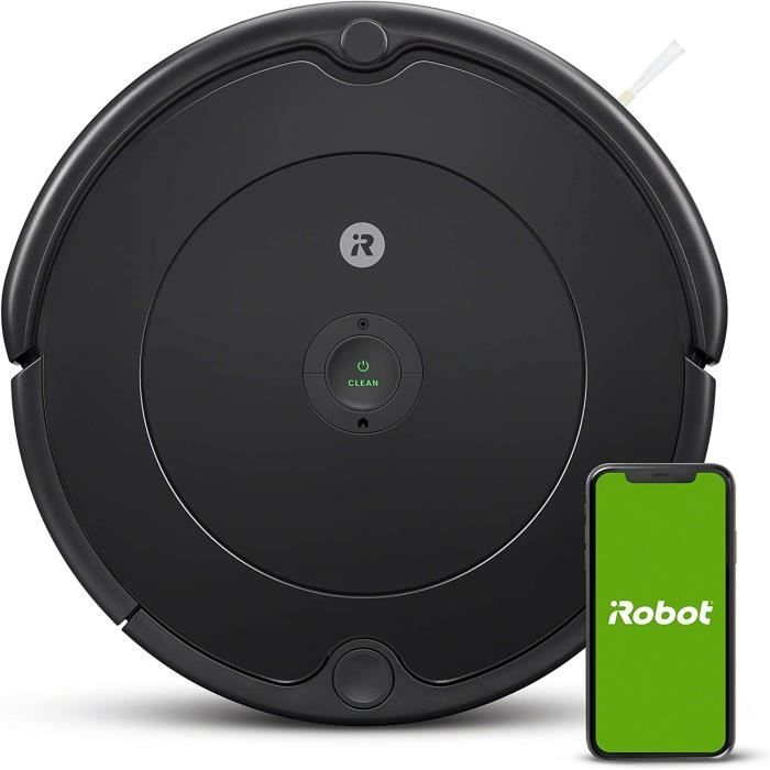 Aspirateur robot connecté iRobot® Roomba 692 - Système de nettoyage en 3 étapes - Suggestions personnalisées - Compatible avec les