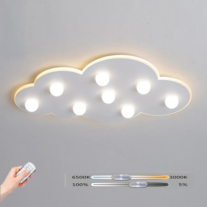 Led Plafonnier Luminaire Chambre Enfant Eclairage De Plafond Nuage