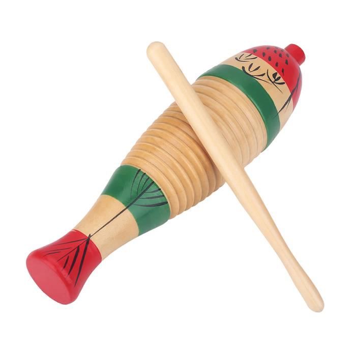 Omabeta Percussion Guiro Guiro Instrument de Percussion musicale en