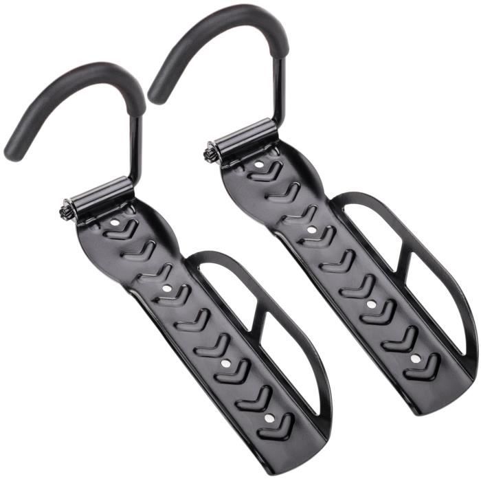 Support Mural Vélo GEPCO – Crochet Pliable En Acier, Fixation Facile Pour Bicyclette