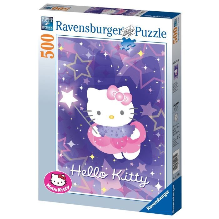 1000 Pieces Puzzle Ravensburger Hello Kitty 500 Piezas, 52x52 Cm