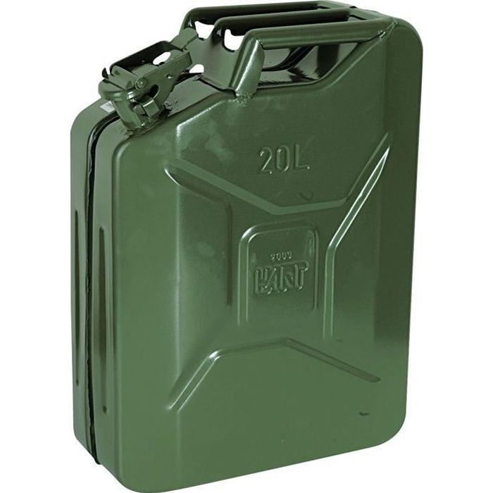 Jerrican - métal - vert - 20 L