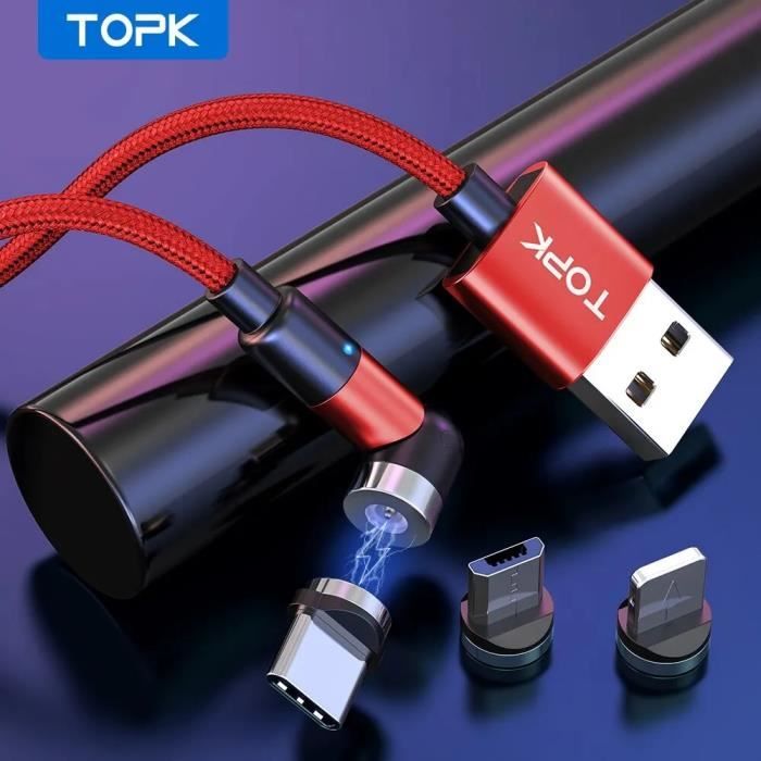 Câble Charge Magnétique Type C GUUGEI Câble Magnétique Type C - 6