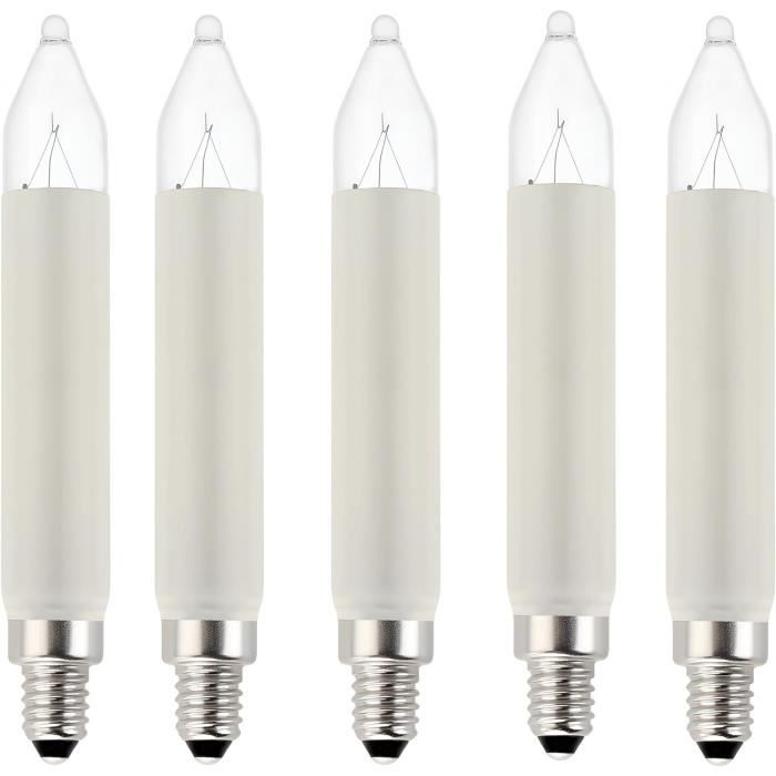 Lampe Votive 12V Pour Chandeliers - Douille E10 - Neuf