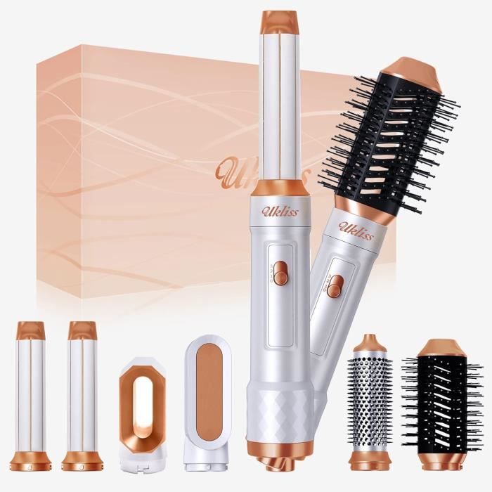 8860– Brosse soufflante rotative 2 Brosses interchangeables neuve