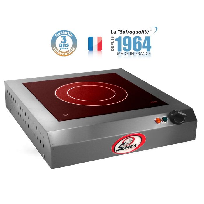 Symbole Induction Vitroceramique Rechaud Vitroceramique 1 Feu 300 X 300 Mm Sofraca Achat