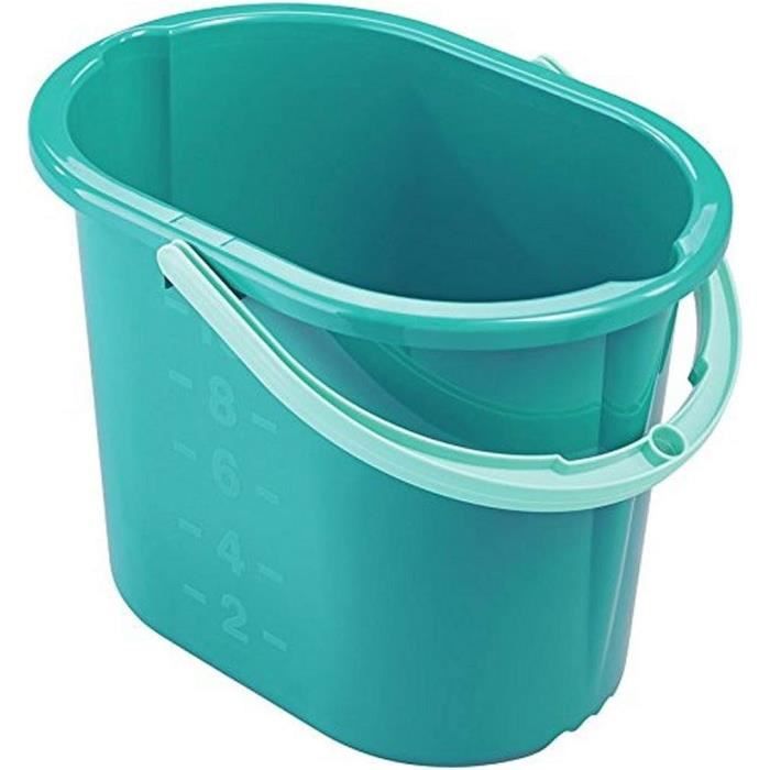 Seau avec Anse Plastique 12L Gris Seau avec Anse Plastique 12L Gris
