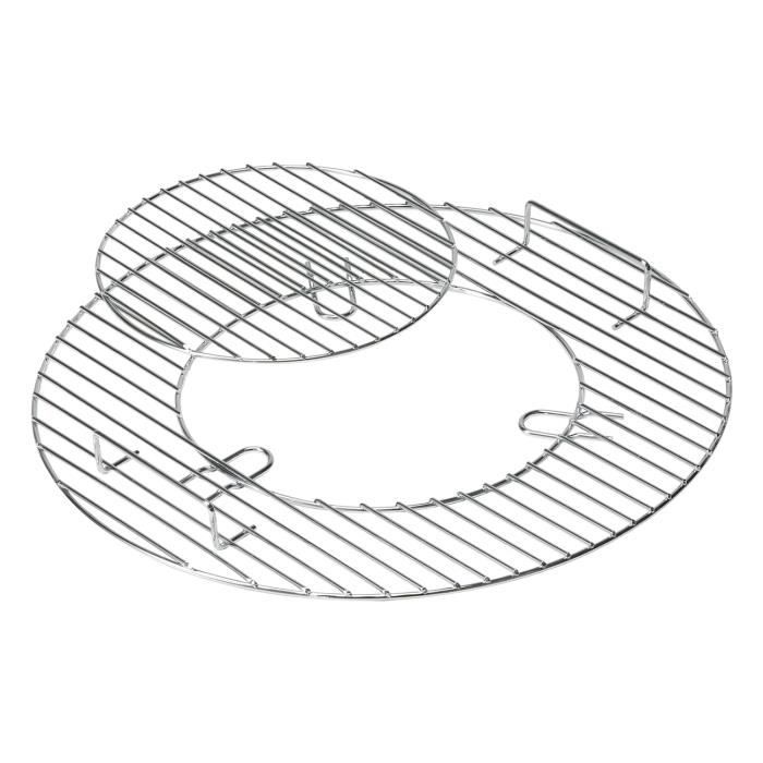 Grille Ronde En Fonte 7421 Plaque De Gril Ronde En Fonte De 30,5 Cm Pour Barbecues À Charbon Weber 57Cm, Weber Gourmet Grille En Fonte Pour Insert