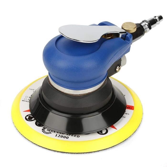 Ponceuse Orbitale Aléatoire Pneumatique 12 000 Tr/min – Pour Bois, Composites, Voiture