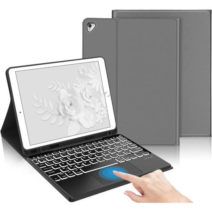 Verco Coque IPad 9.7 Pouces 6ème Génération 2017/2018, Housse Étui De Protection Case En Cuir