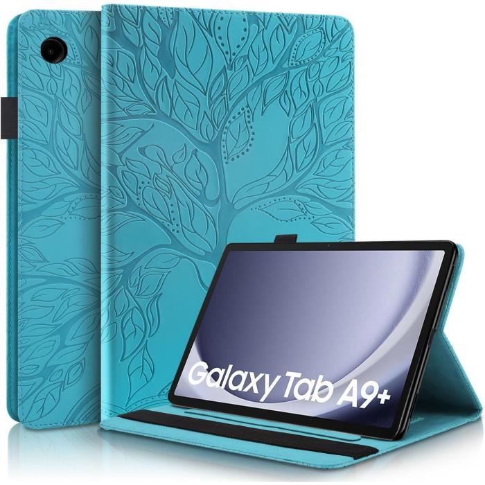 Coque Pour Samsung Galaxy Tab A9+-A9 Plus 11 Pouces 2023 Pu Cuir