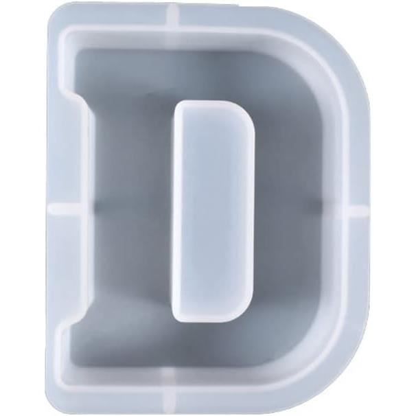 Grand Moule À Lettres En Résine Époxy, En Silicone, Pour Bricolage
