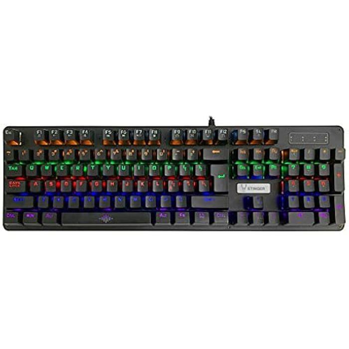 Woxter Ensemble Clavier Et Souris Stinger Rx 900 K Rétroéclairage Led - vue 1
