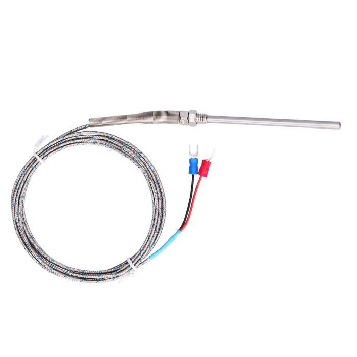YOSOO Capteur de Température à Thermocouple de Type K en Acier YOSOO Capteur de Température à Thermocouple de Type K en Acier