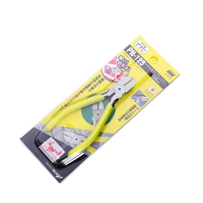 Pince Coupante Diagonale 5/6 Pouces – Dénudeur, Coupe Latérale, Prise En Main Droite