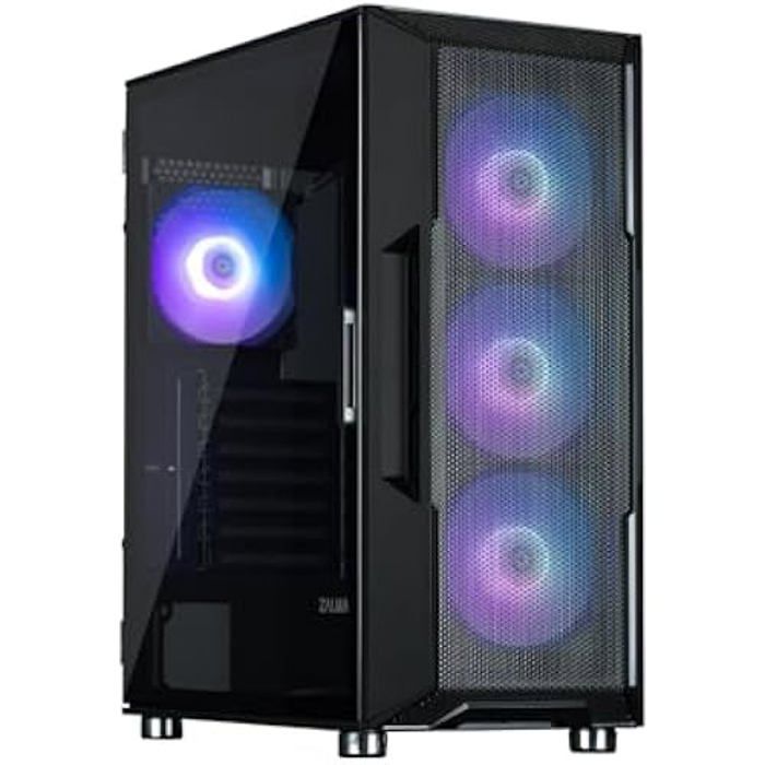 Zalman I3 NEO ARGB BLACK unité centrale Midi Tower Noir - vue 2
