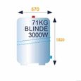 Chauffe-eau électrique blindé INITIO vertical stable 300L - ARISTON - 3000597-1