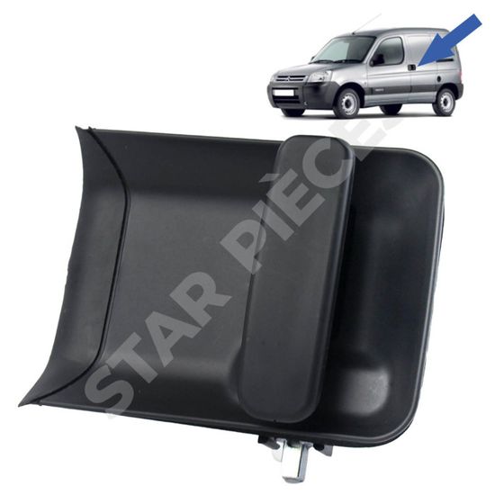 FINAO AUTOPARTS Encadrement Poignée Porte Gauche Berlingo Partner - Compatible 1996-2008