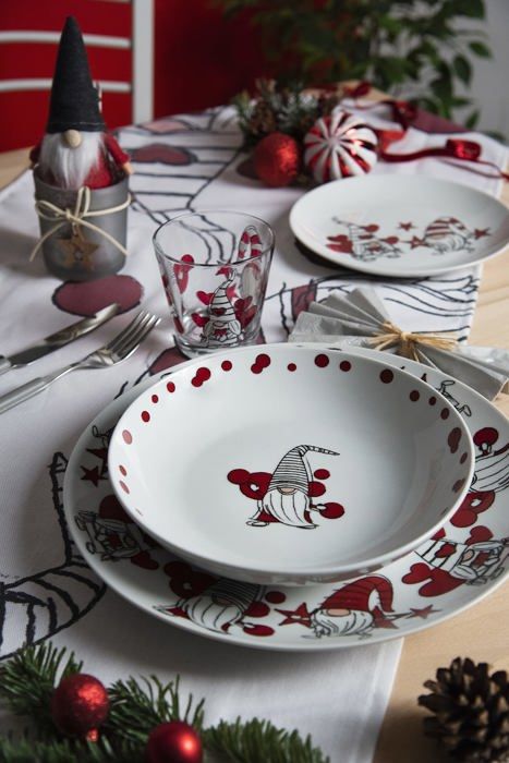 Service à Café Seltmann Weiden Marieluise 18 Pièces - Porcelaine De Noël Nostalgique