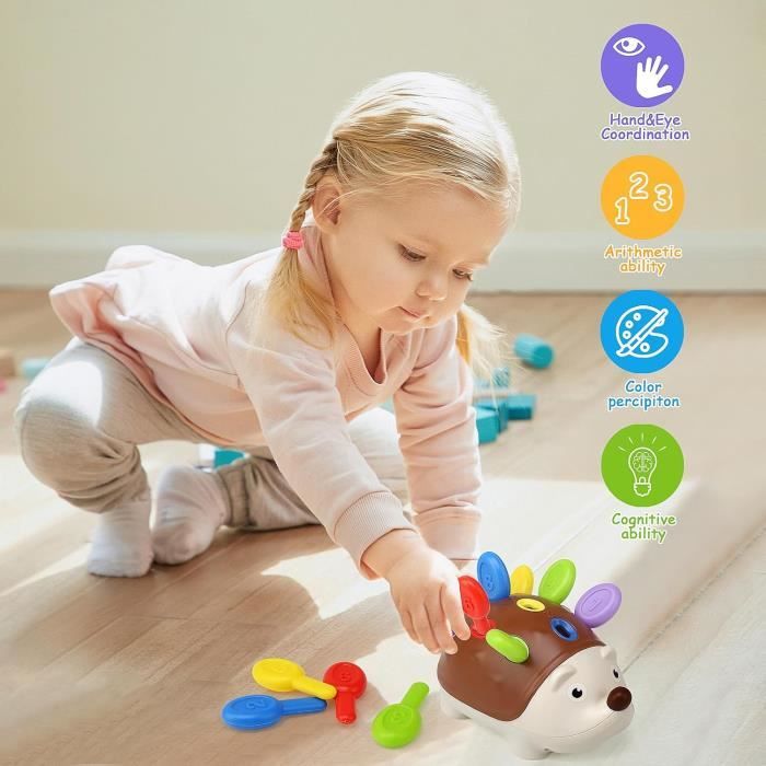 Sensoriel Jouet Dinosaure 1 an, Eveil Motricité Fine Jeu Éducatif pour Sensoriel Jouet Dinosaure 1 an, Eveil Motricité Fine Jeu Éducatif pour