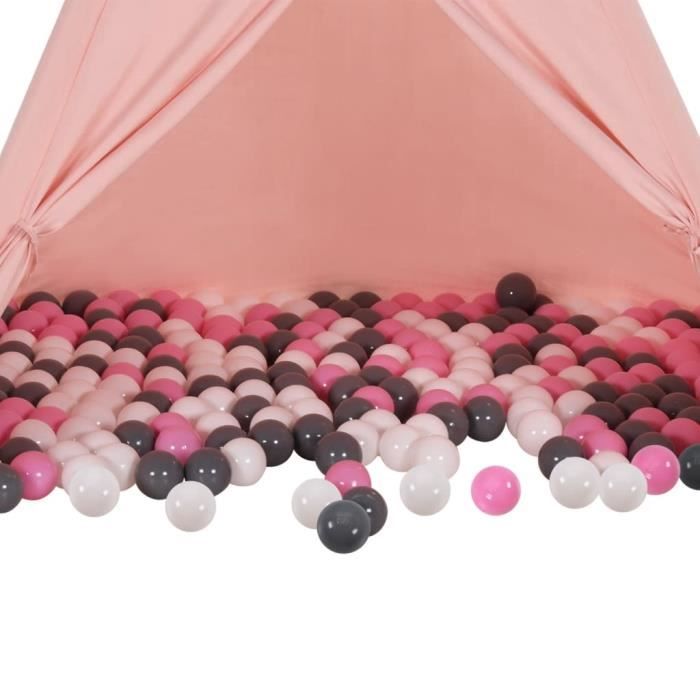 Lot de 2 sacs de 100 balles de jeu ou de piscine indéformables - Noir
