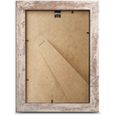 aFFa frames, Hekla, Cadre photo MDF, facile à nettoyer, rectangle, avec façade en verre acrylique, pin blanchi, A4, 21x29.7cm-2