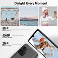 DOOGEE N50 Smartphone - 8Go Ram 128Go - 4G - 6.52" écran HD - batterie 4200mAh - Gris-2